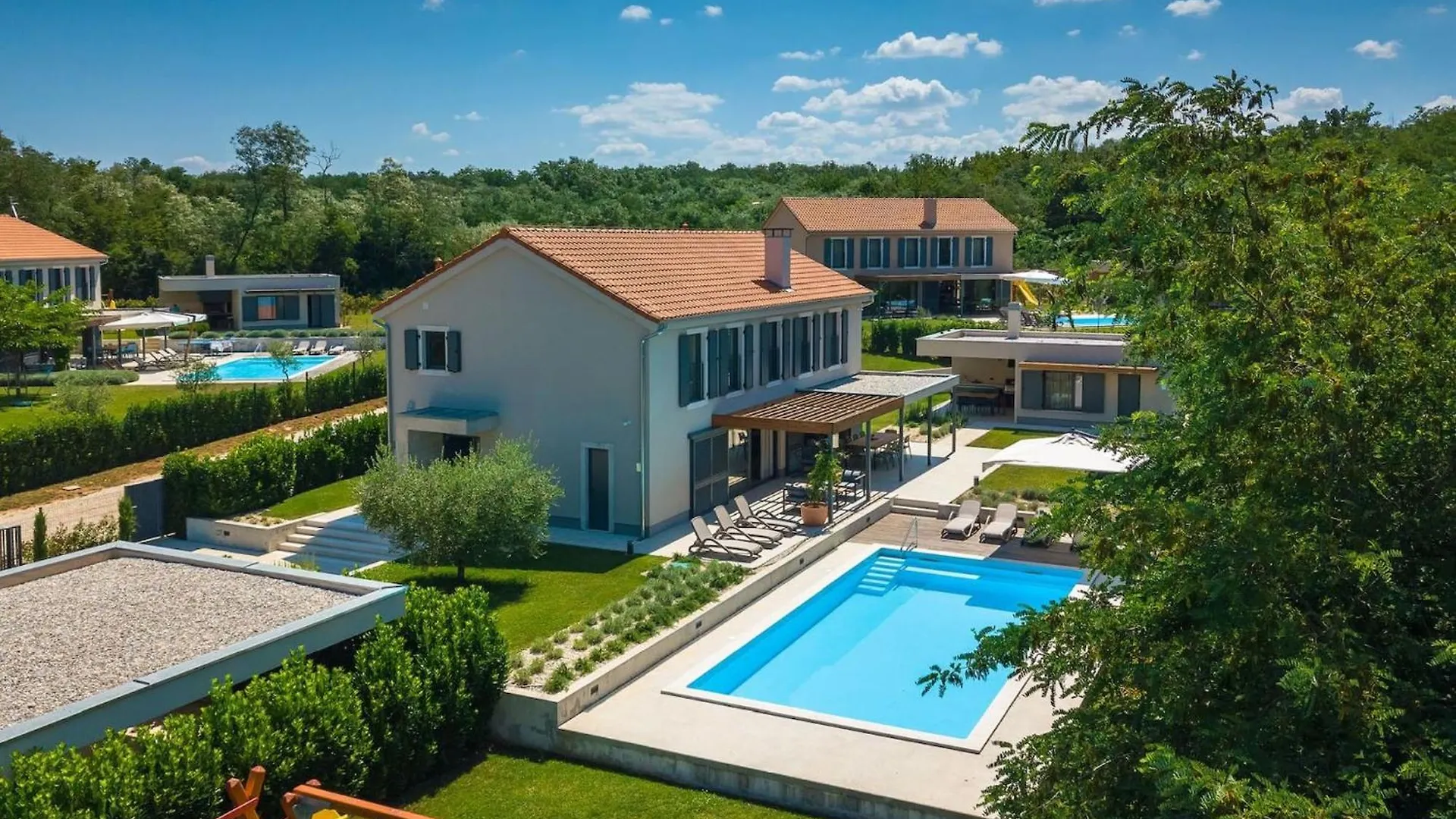 Modern Villa Fritula With Pool In Vizinada Lasci 0*,  크로아티아
